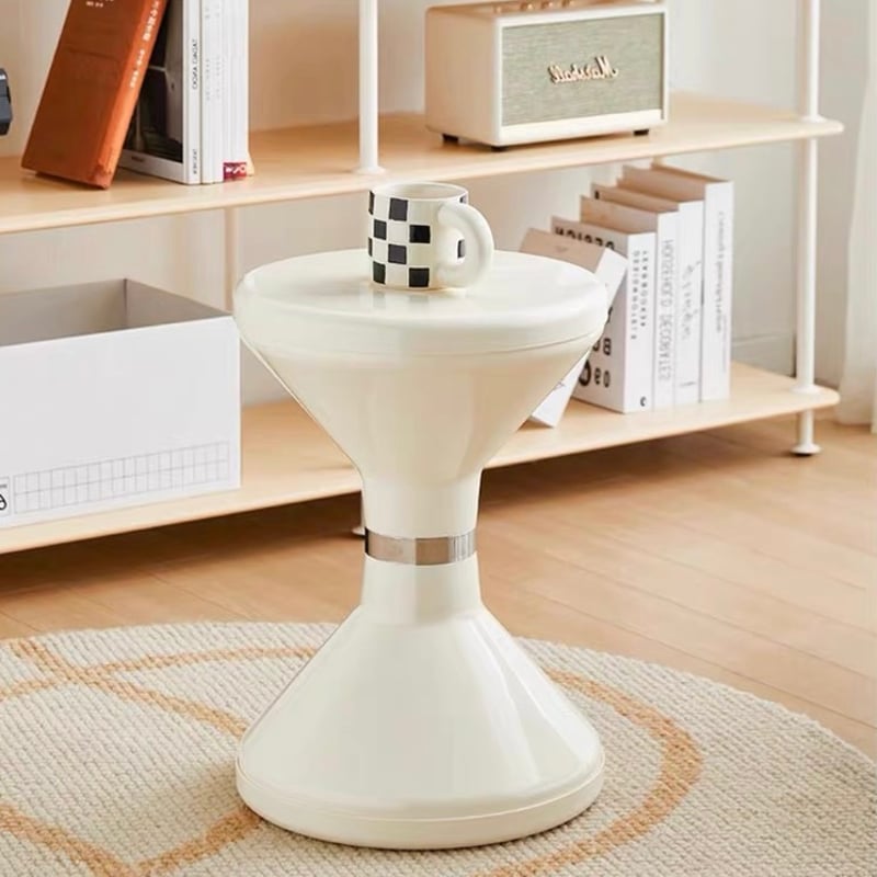 シルバー アクセント サイドテーブル スツール 全4色 チェア | 70PARK