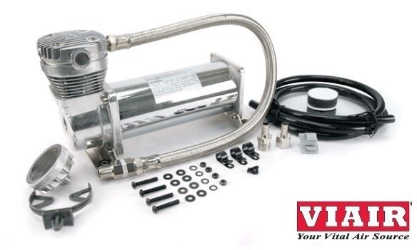 VIAIR 480C エアーコンプレッサー クロムシルバー】 | Works VERY Osaka