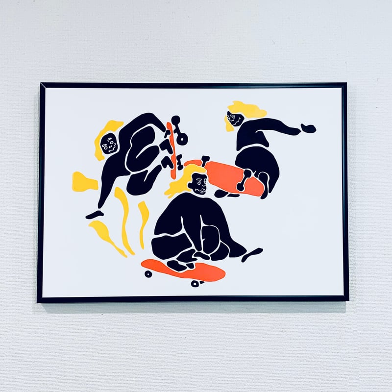 シルクスクリーンプリント A3サイズ | SESUNABRANDO