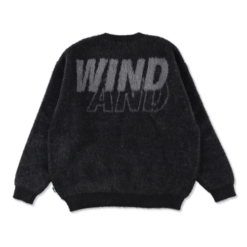 WIND AND SEA / Shaggy BIGSEA Knit Sweater | KNO