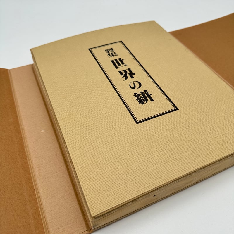 J1_008】裂集 世界の絣/岡村吉右衛門/三彩工芸/大型本/全二巻 限定本