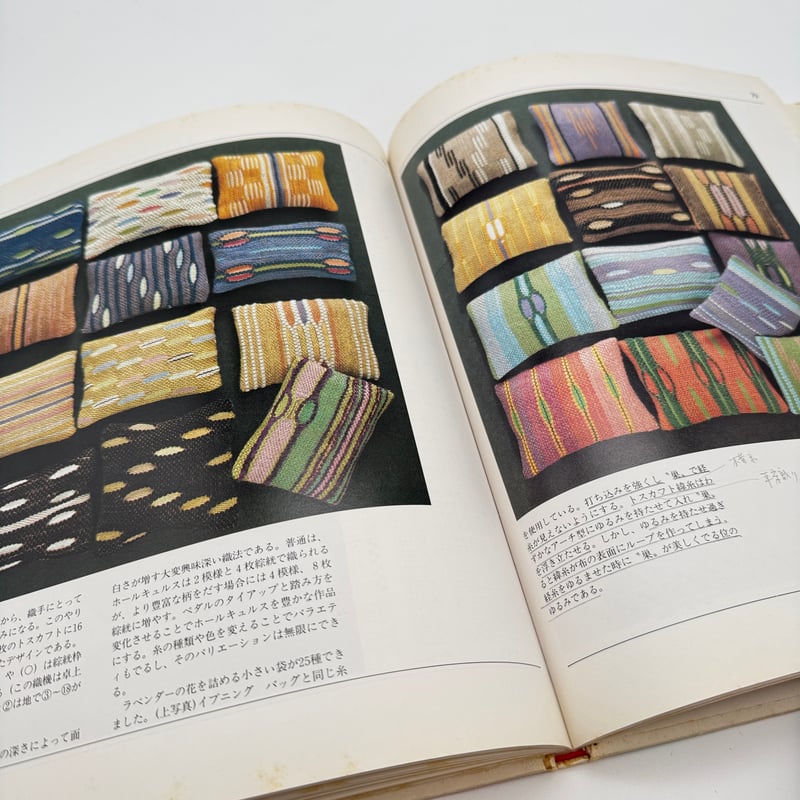 J1_123】スウェーデン織物ベストコレクション Väv en väv/マリン