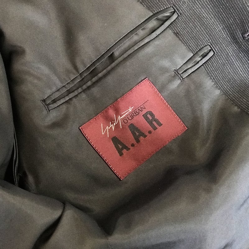yohji yamamoto aar set up suit | requality