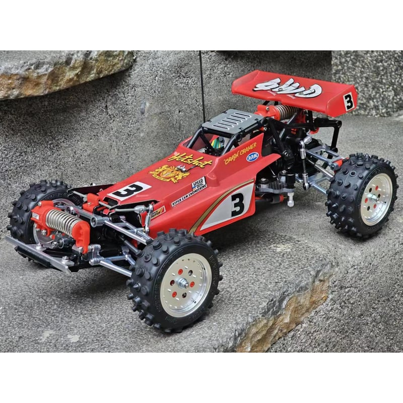 RC Channel MA68500 ホットショットシリーズ フロントアルミバンパー