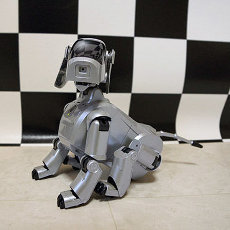ソニーアイボ SONY AIBO ERS-111 グレイシルバー 美品!!リセル