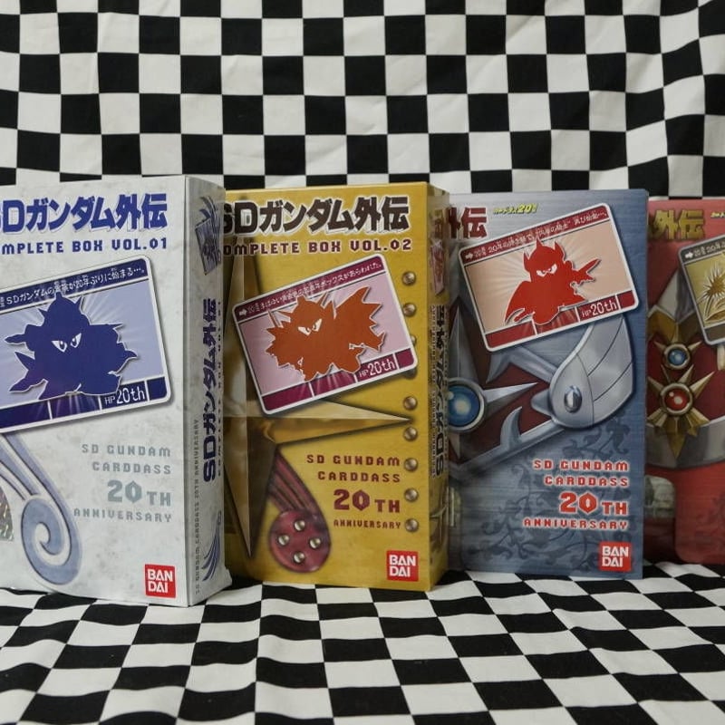 カードダス]SDガンダム外伝 コンプリートボックス Vol.1 Vol.2 Vol.3 Vo