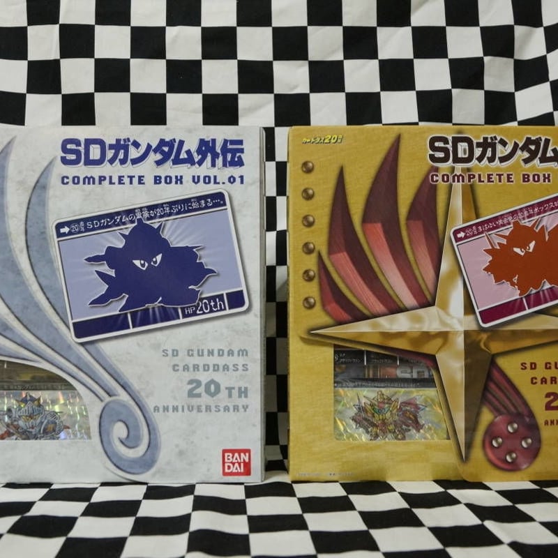 カードダス]SDガンダム外伝 コンプリートボックス Vol.1 Vol.2 Vol.3 Vo