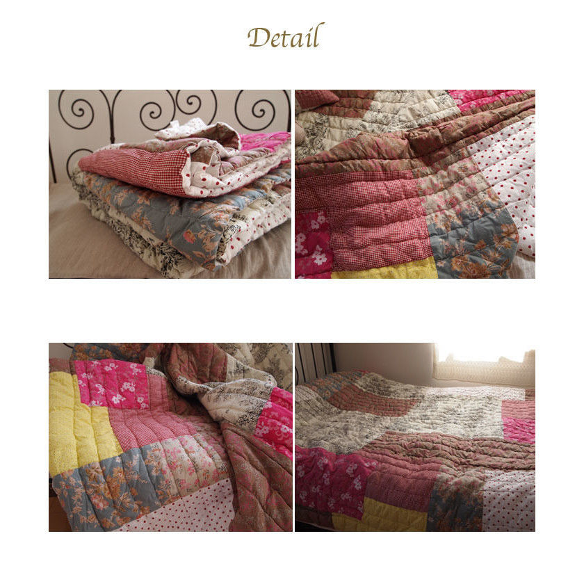 en fil d'Indienne オンフィルダンディエンヌ マルチキルトカバー