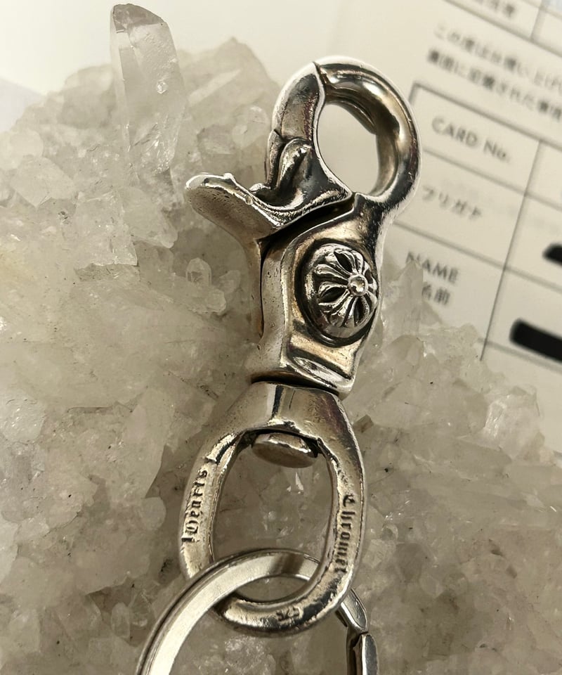 帝王クロムハーツ超目玉希少モデルクリップキーリング〉Chrome Hearts