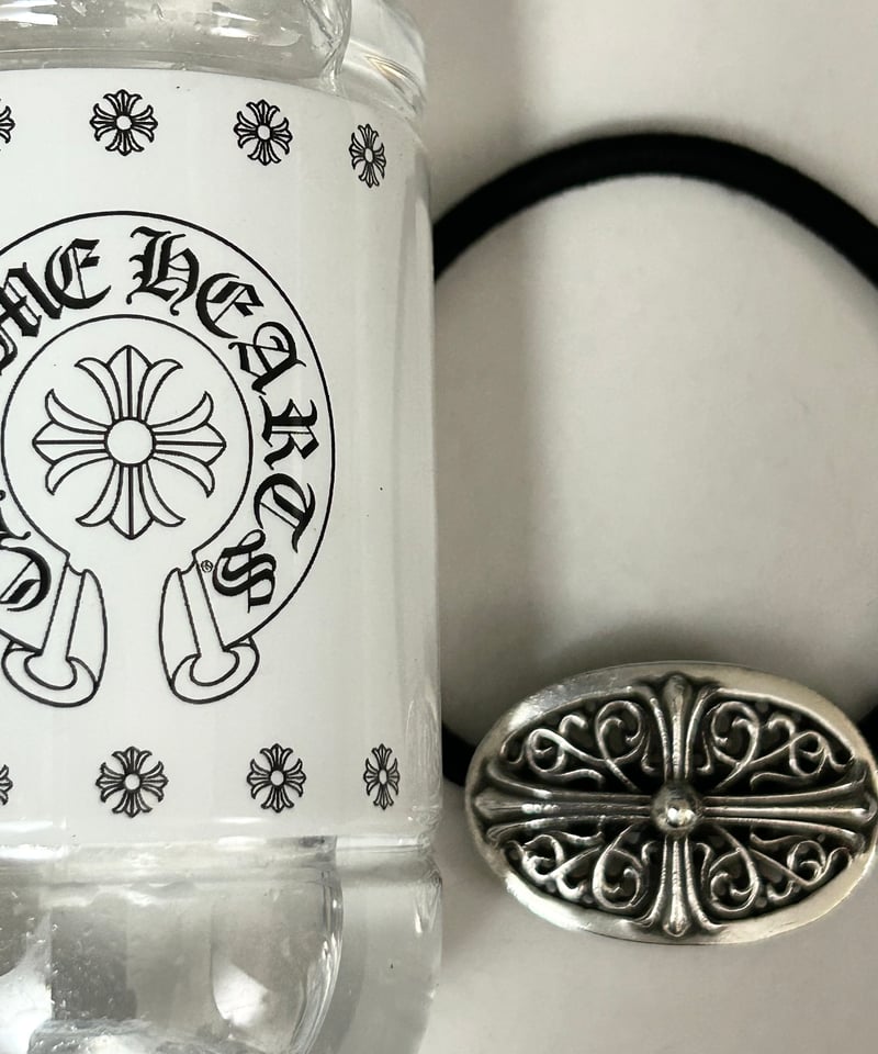 帝王クロムハーツ伝統シンボリックモチーフオーバルクロスヘアバンド