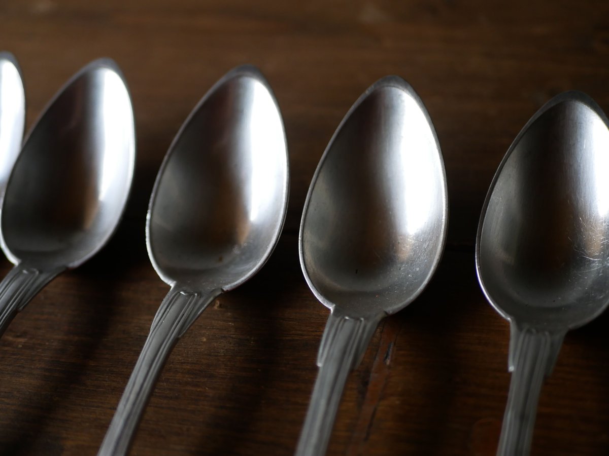 在庫→1 CHRISTOFLE クリストフル シルバースプーン モノグラム