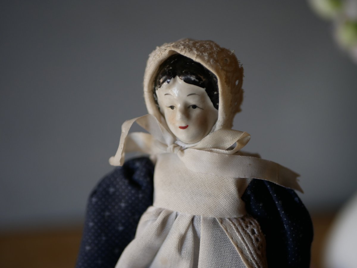 チャイナヘッド ドール お人形 アンティークドール アンティークのある