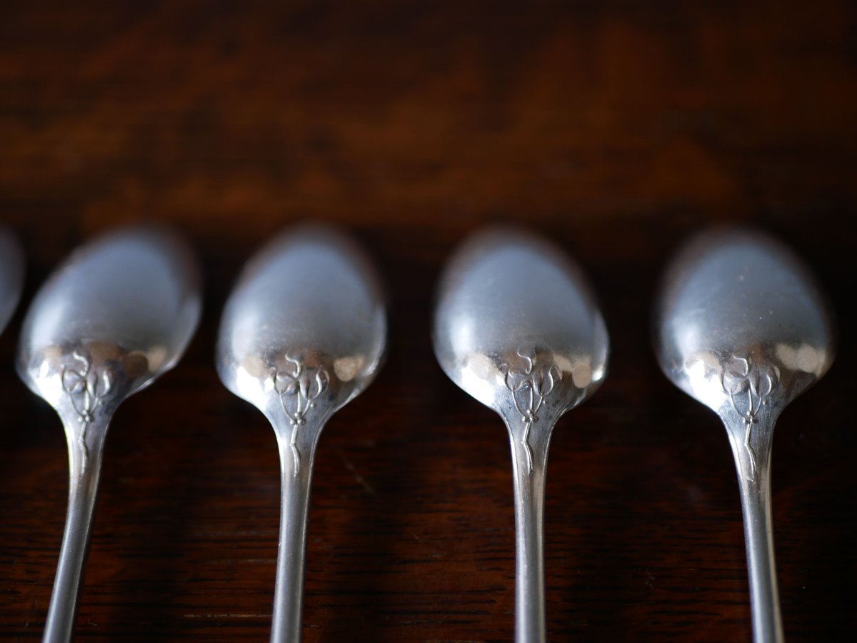 STOCK→1本 ERCUIS エルキュイ 宿り木 シルバースプーン フランス