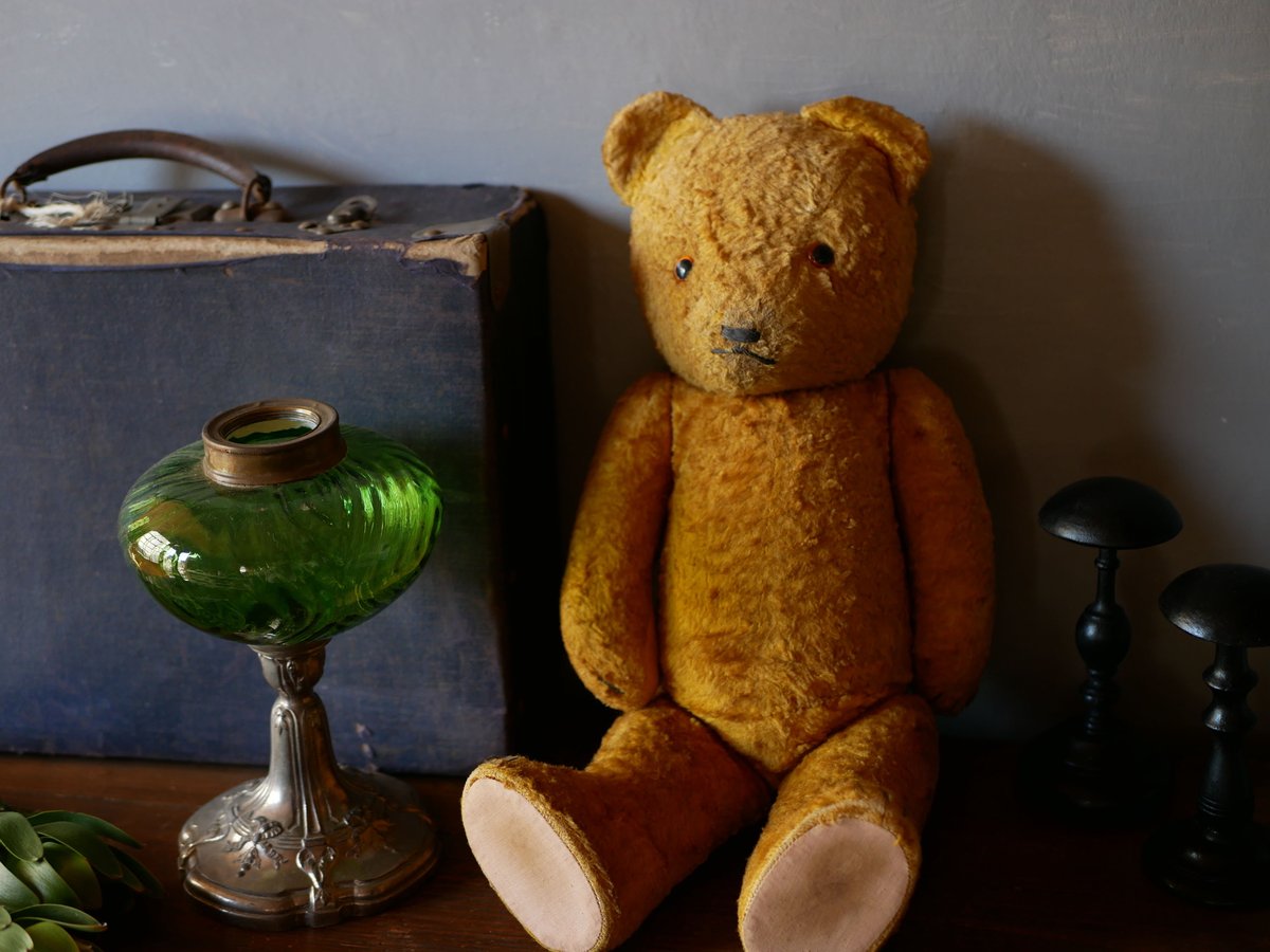 フランスアンティーク くまのぬいぐるみ テディベア | mamantique