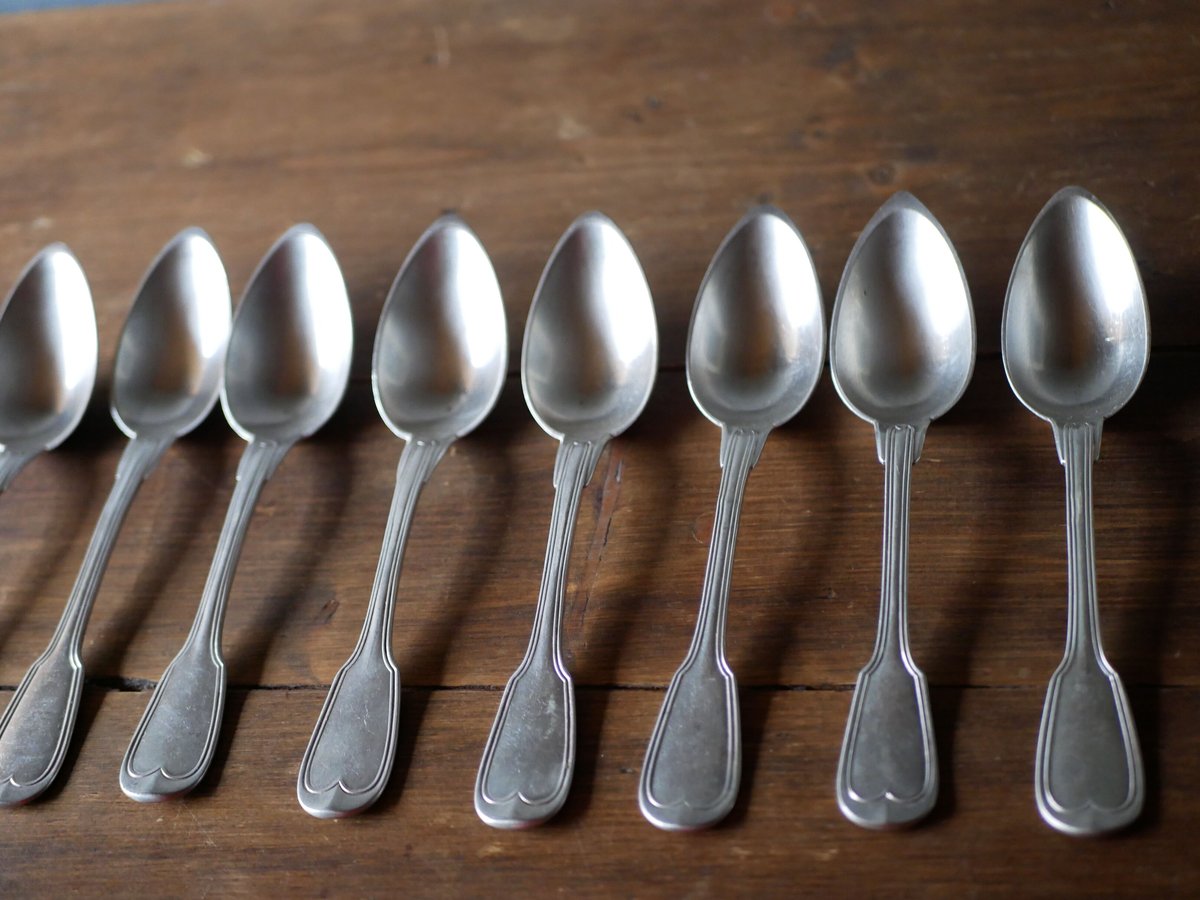 在庫→1 CHRISTOFLE クリストフル シルバースプーン モノグラム