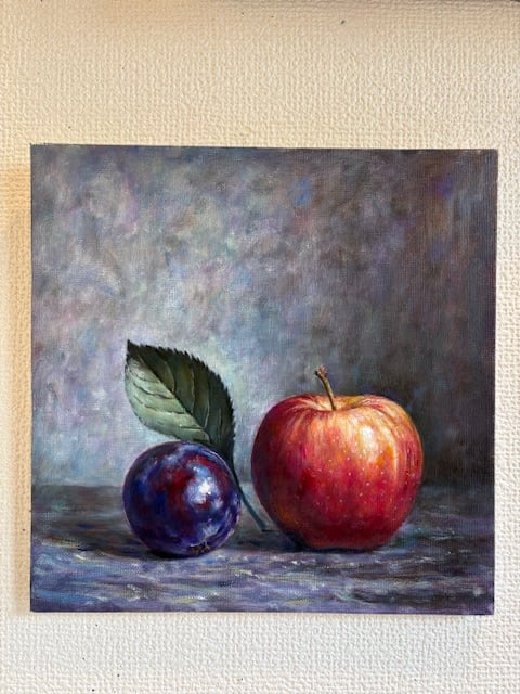 静物画 果物 油彩 森田和昌 | nuancebeans