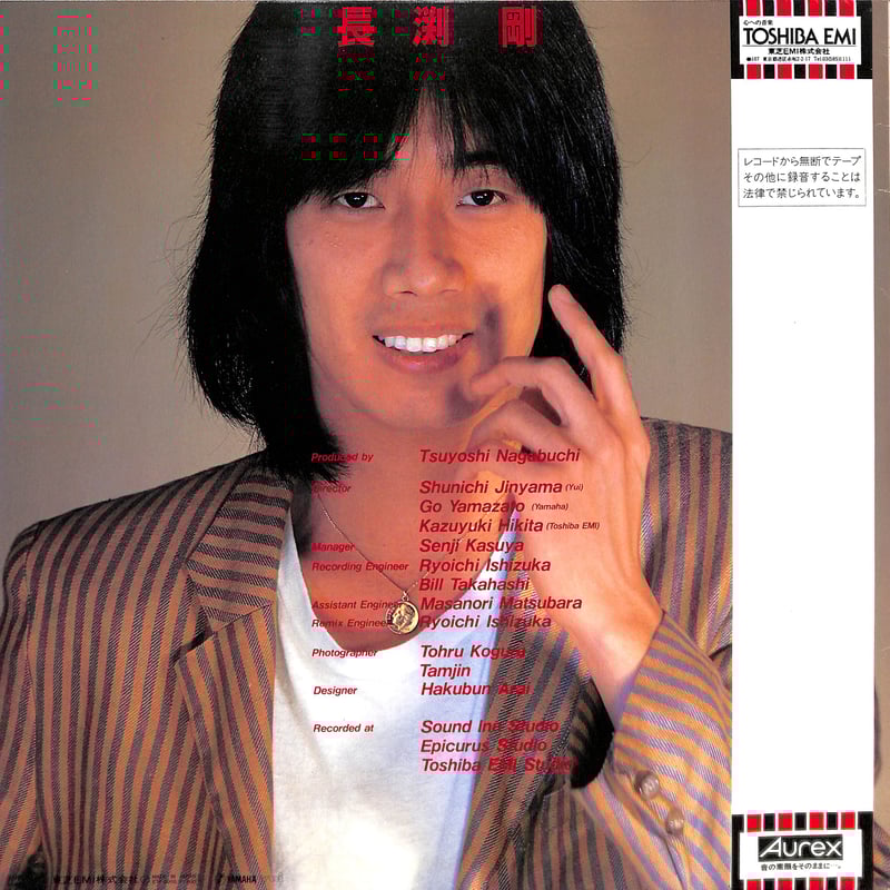 長渕剛 / Bye Bye [※国内盤,品番:ETP-90115］ (LPレコード) | Bo