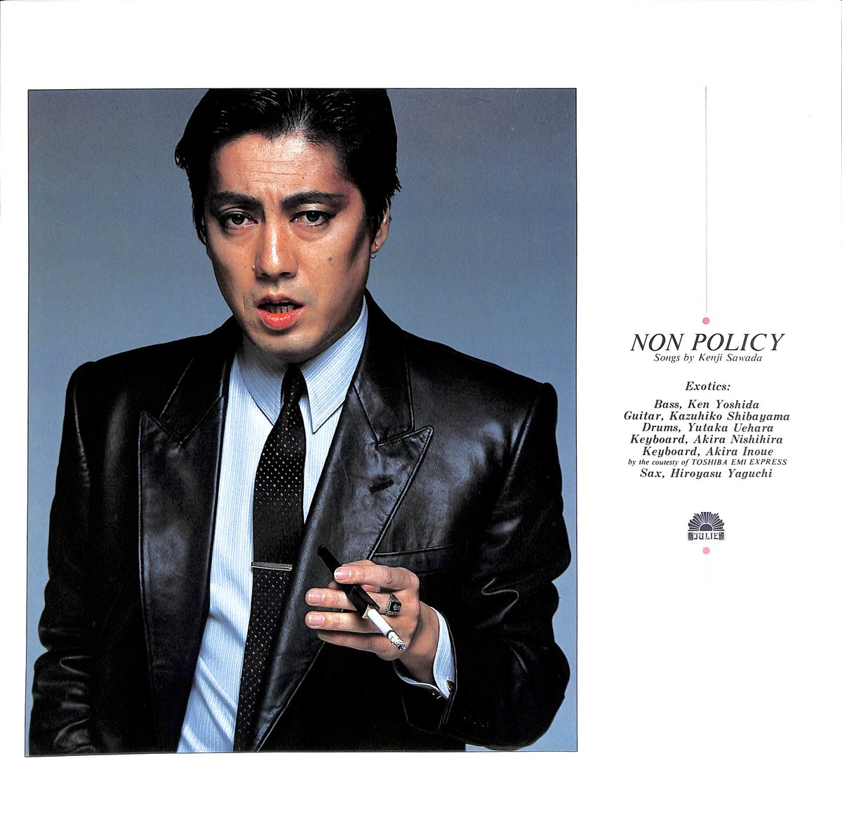 沢田研二 / NON POLICY [※国内盤,品番:28MX1171］(LPレコード) |