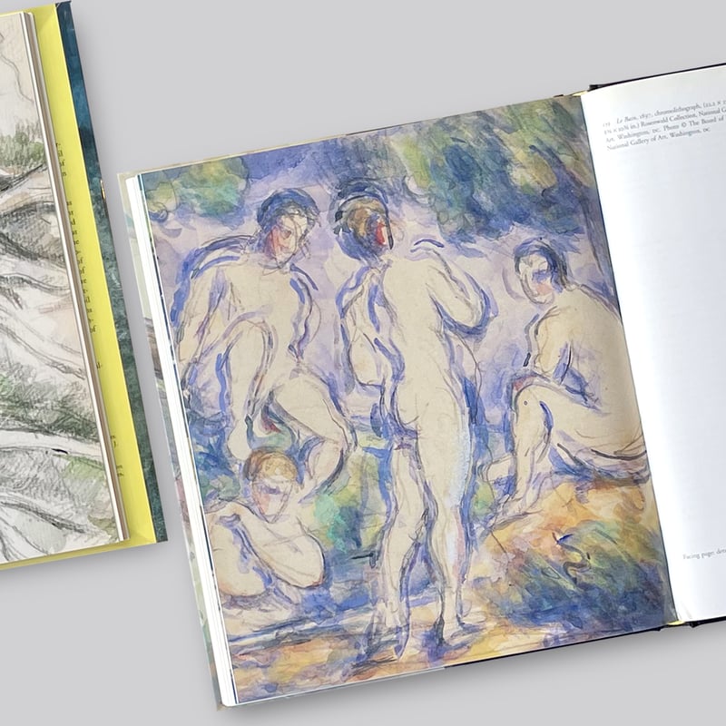 古書】Paul Cezanne / Cezanne's Watercolors Betwee