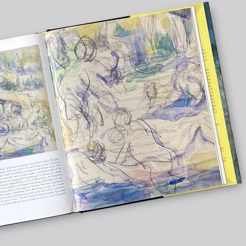 古書】Paul Cezanne / Cezanne's Watercolors Betwee