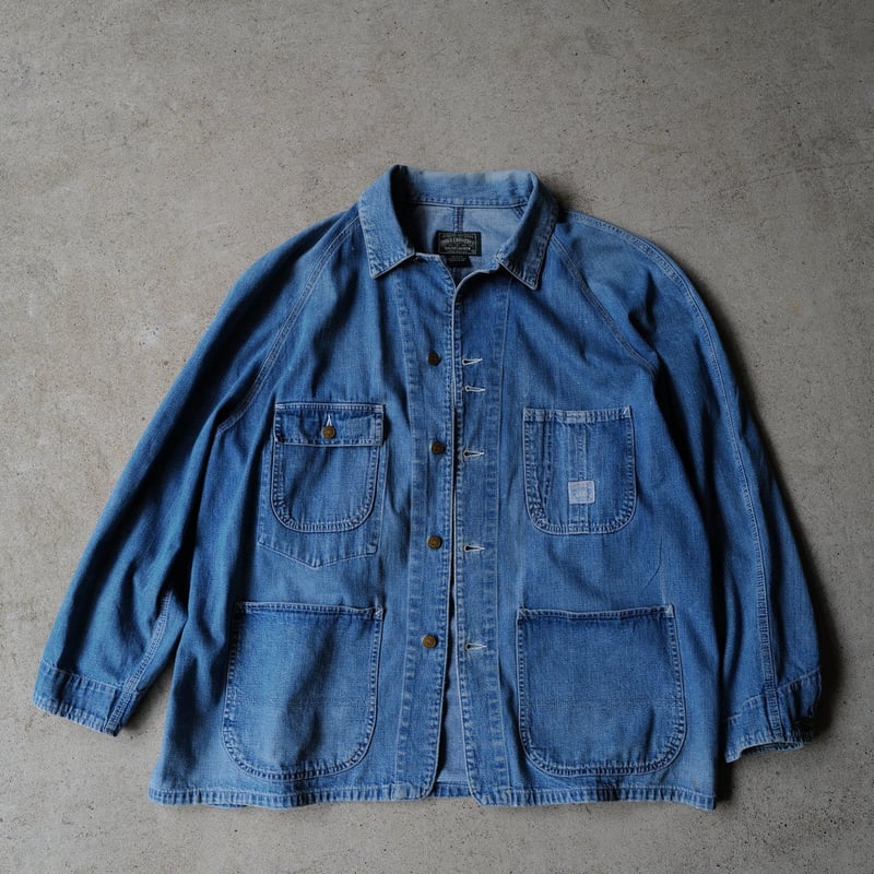 XL］POLO COUNTRY Denim Coverall _80s vintage |