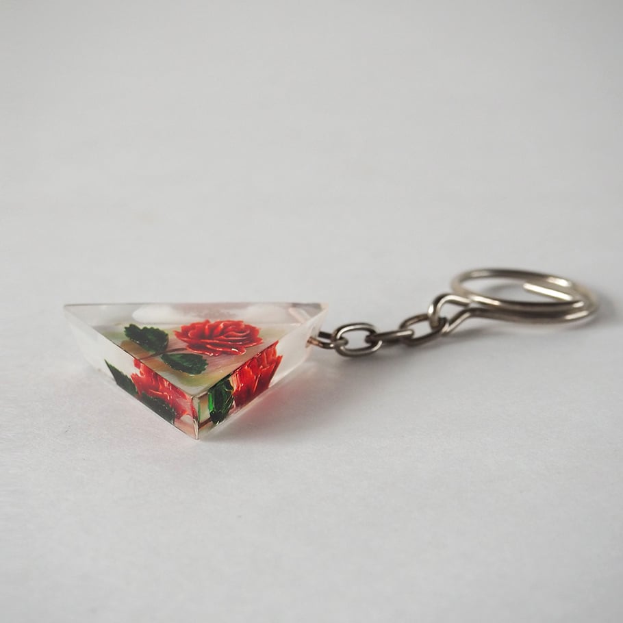 no1061-Z-3 バラのキーホルダー | 古道具店 呱々