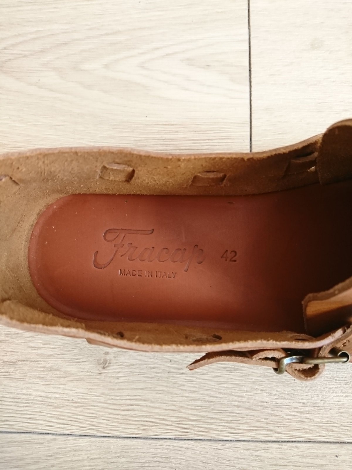 Fracap/フラカップ】バケッタレザーシューズ ブラウン | GROWER