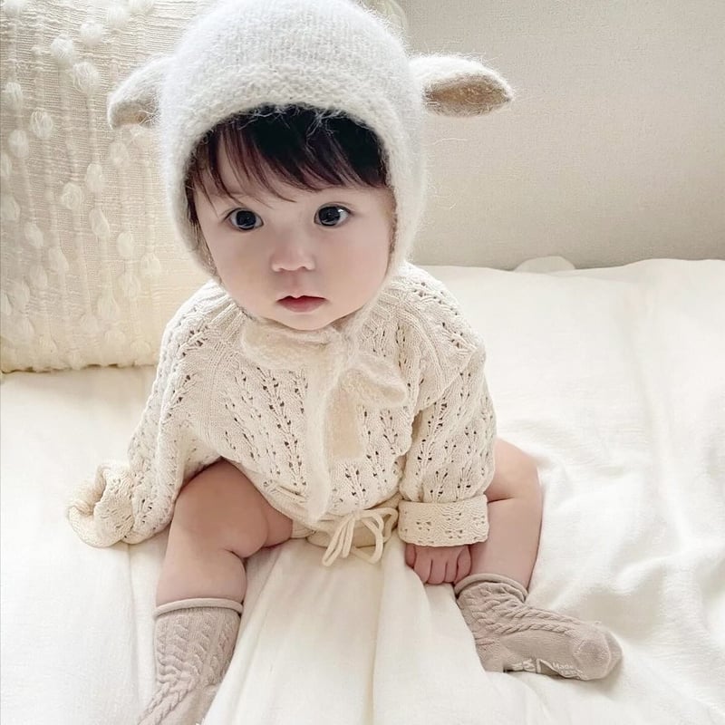 ロンパース・カバーオール mabli EIRLYS ROMPER 12m,BONNET M