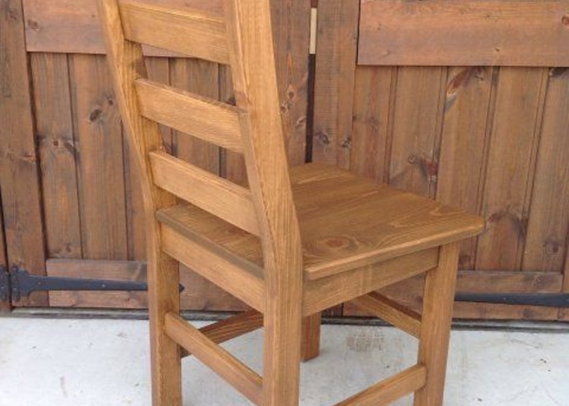 ラダーバックチェア typeC | 湘南woods パイン材家具専門店