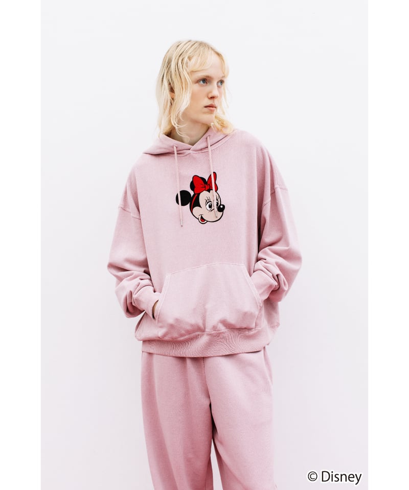 Disney / SWEAT HOODIE(ミニー)【WCJ-NA-052PNK02】 | W