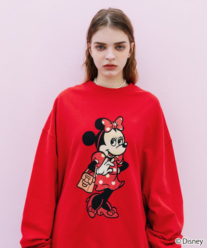 Disney / SWEAT BIG TOP(ミニー)【WCJ-TD-004RED02】 |