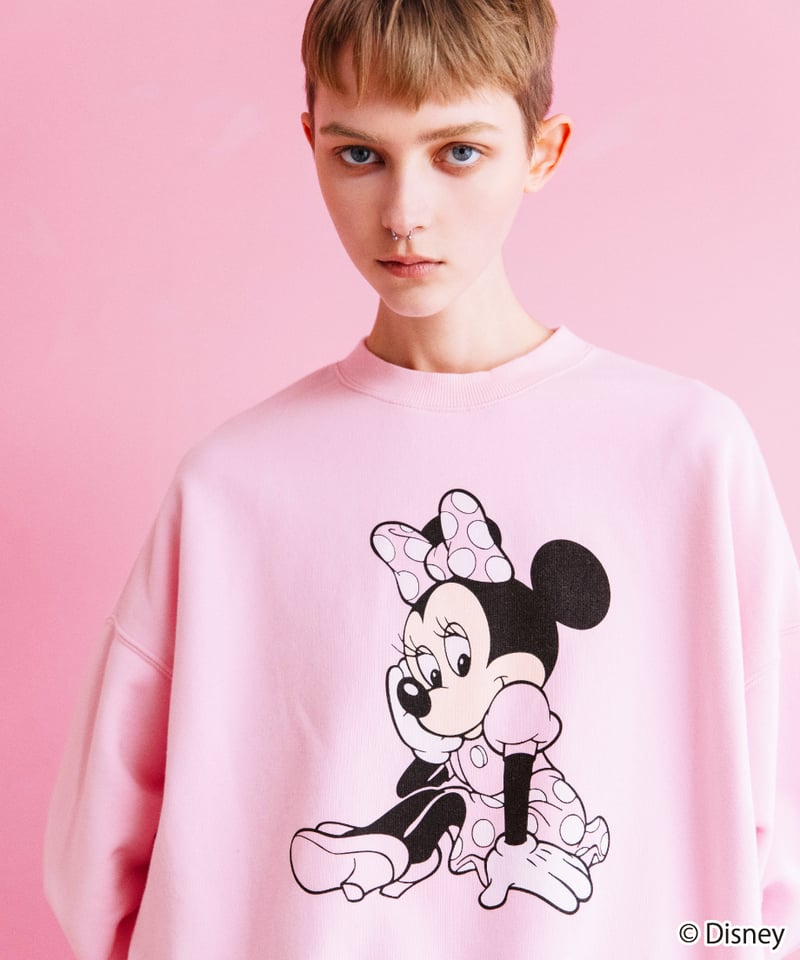 Disney / MINNIE SWEAT TOP【WCJ-TD-021PNK】 | WCJ