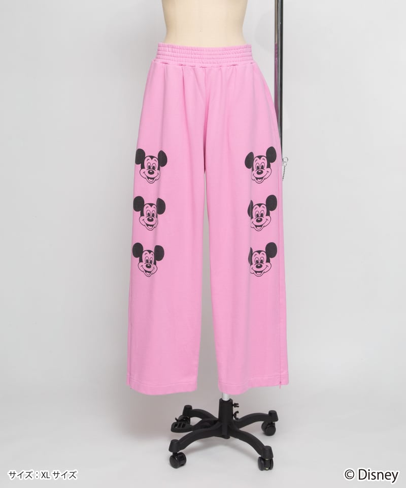 Disney / SWEAT PANTS(ミッキー)【WCJ-NA-050PNK01】 | W