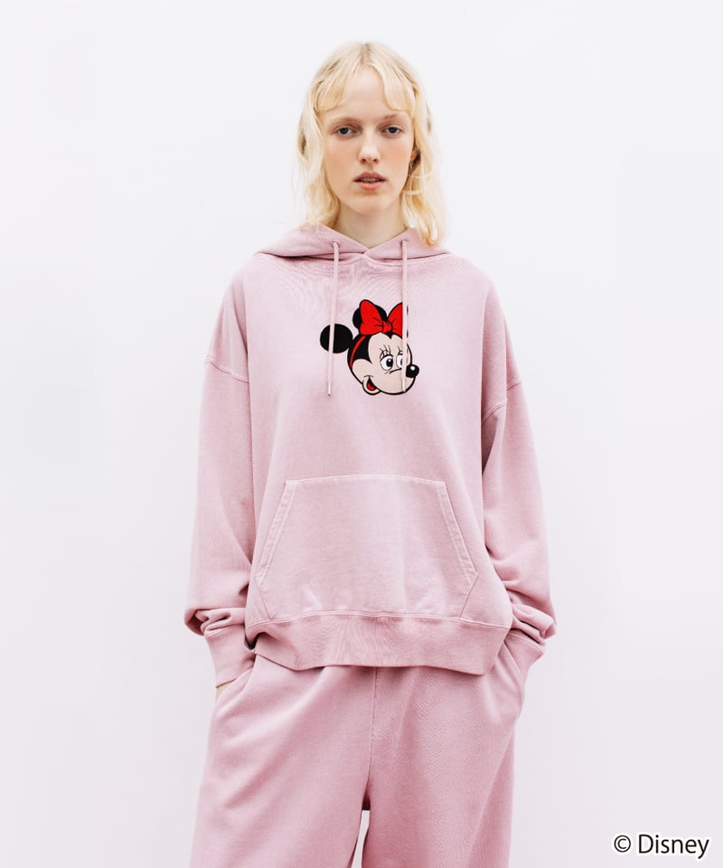 Disney / SWEAT HOODIE(ミニー)【WCJ-NA-052PNK02】 | W