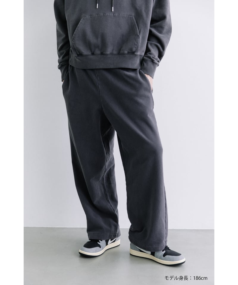 ピグメントスウェットパンツ【WCJ-NA-051BLK】 | WCJ OFFICIAL WEB