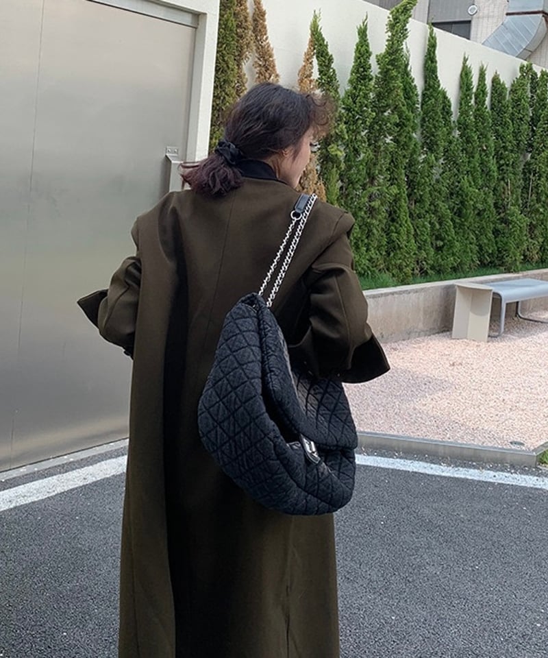 予約販売】キルティングデニムチェーンショルダーバッグ | KISHIKA