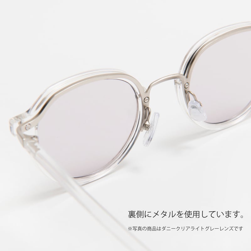 DONNY Gray / Gray Lens sunglasses 《ダニー グレー グレーレ