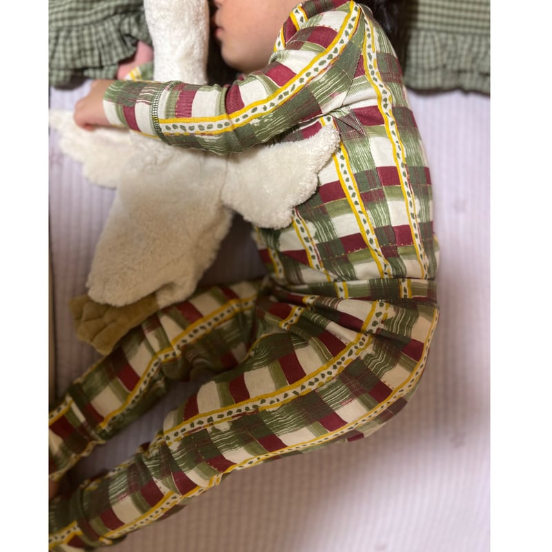 Misha&Puff】Pajama Set - MNPP1162-340 Leaf Wate