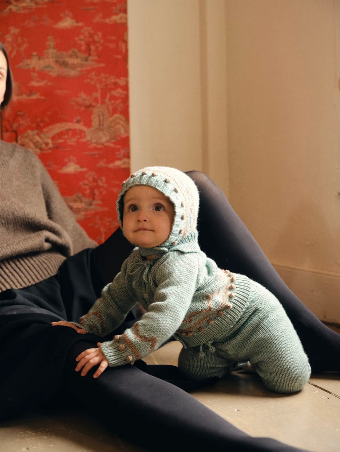 Misha&Puff】Baby Zig Zag Snowy Day Legging (Sag