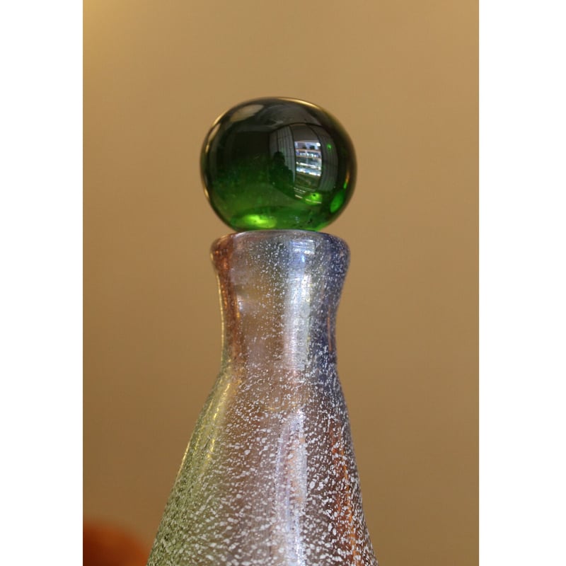 ≪送料無料≫オリジナル 沖縄 琉球ガラス 稲嶺盛吉氏 土紋ワイン