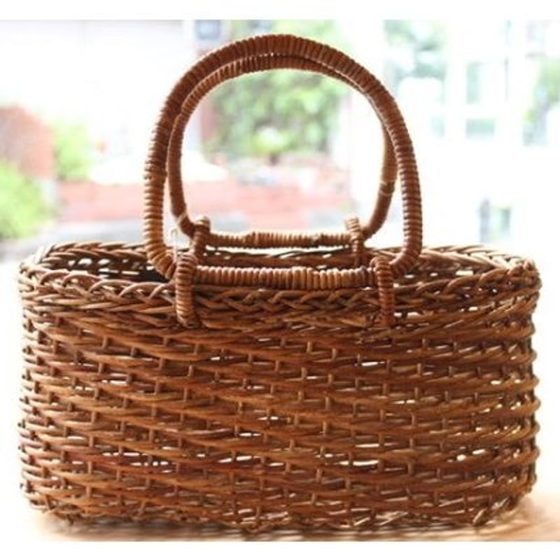 青森弘前 あけび蔓細工工芸 かごバック | BRILLANTE IL SUZUKI SALONE