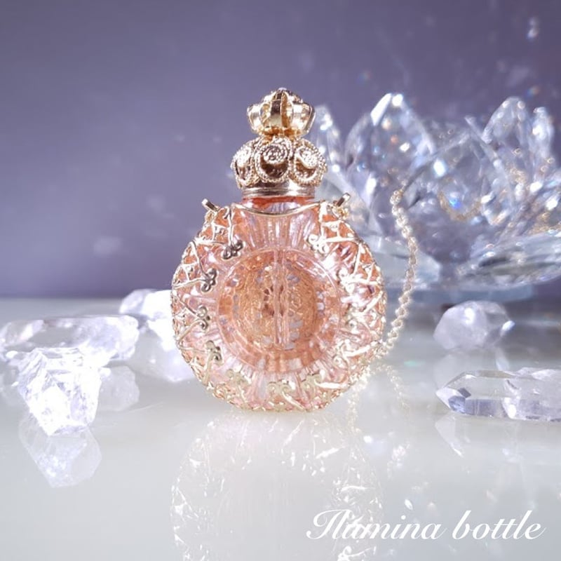 Happiness 〜幸福 【ボヘミアンガラス香水瓶・チェコガラス