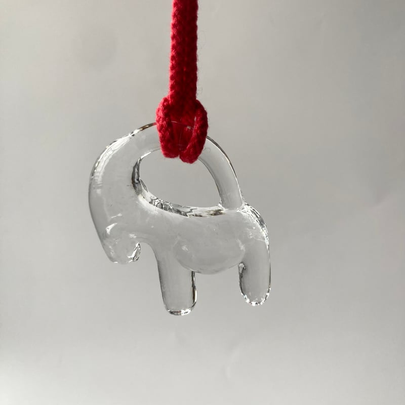 Kosta Boda社/ ヤギ オーナメント / Bertil Vallien（ヴァーティル