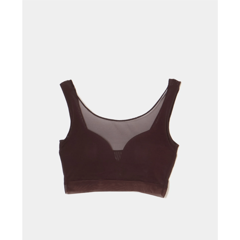 NICENICE MOMENT ナイスナイスモーメント “MESH BRA TANK” メッシ
