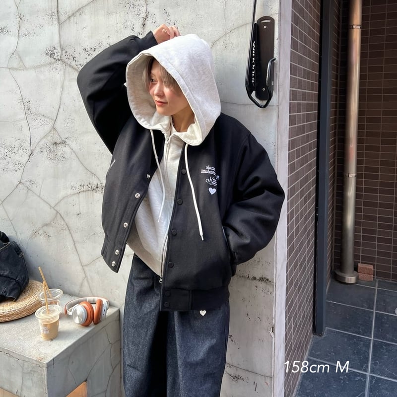 PUNCHBABY stadium jacket | kaoyorinakami