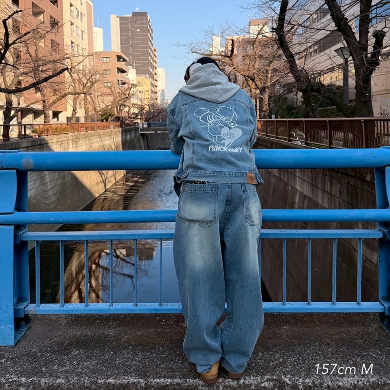punchbaby denim jacket | kaoyorinakami