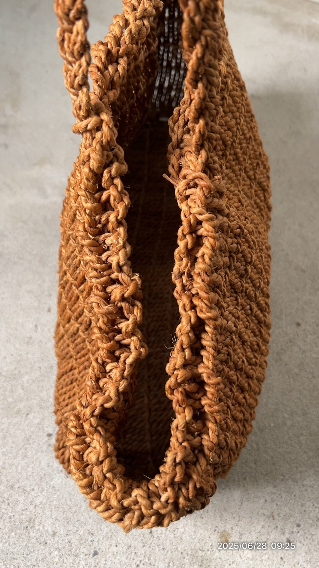 F / style エフスタイル シナの縄のマルシェバッグ トートバッグ かご