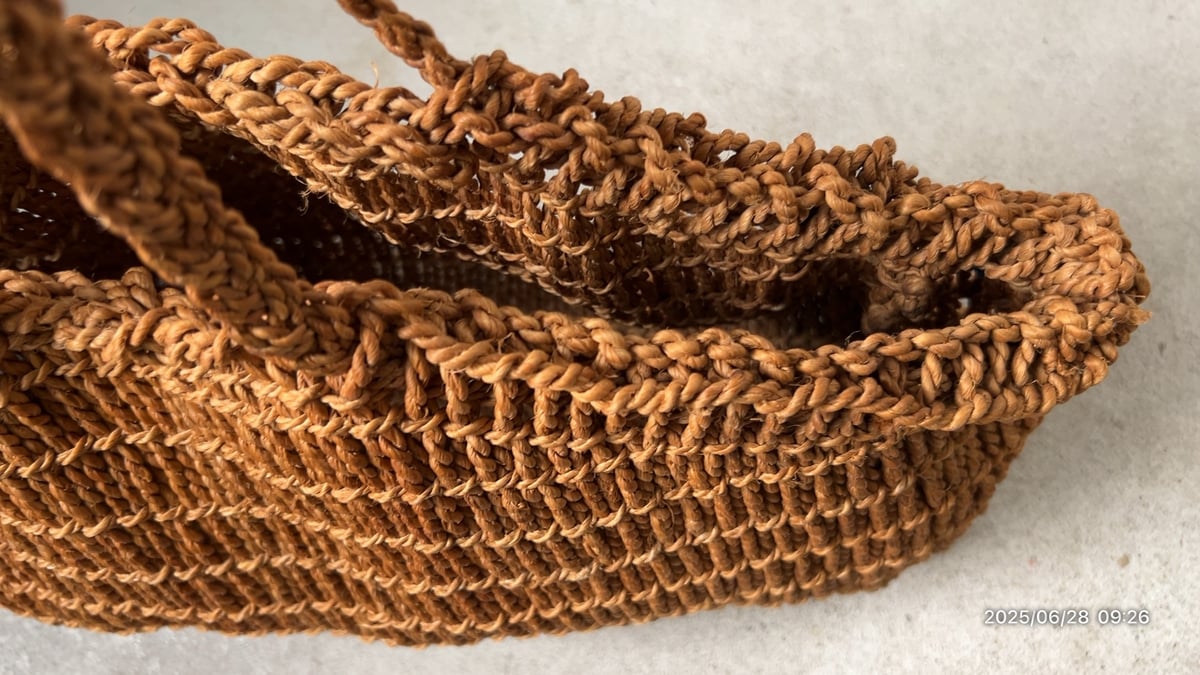 F / style エフスタイル シナの縄のマルシェバッグ トートバッグ かご