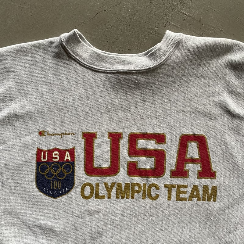 90s Champion reverse weave ''olympic''print swe