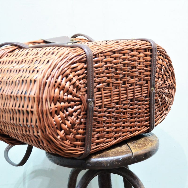 Panier｜08フランスアンティーク60年代ピクニック パニエ（60's